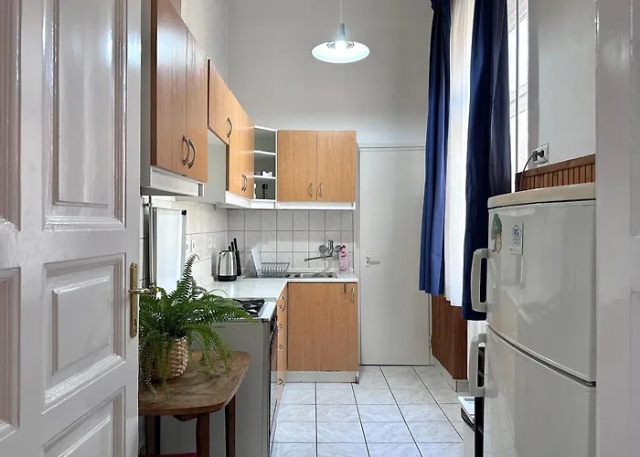 布达佩斯市中心西火车站公寓 *